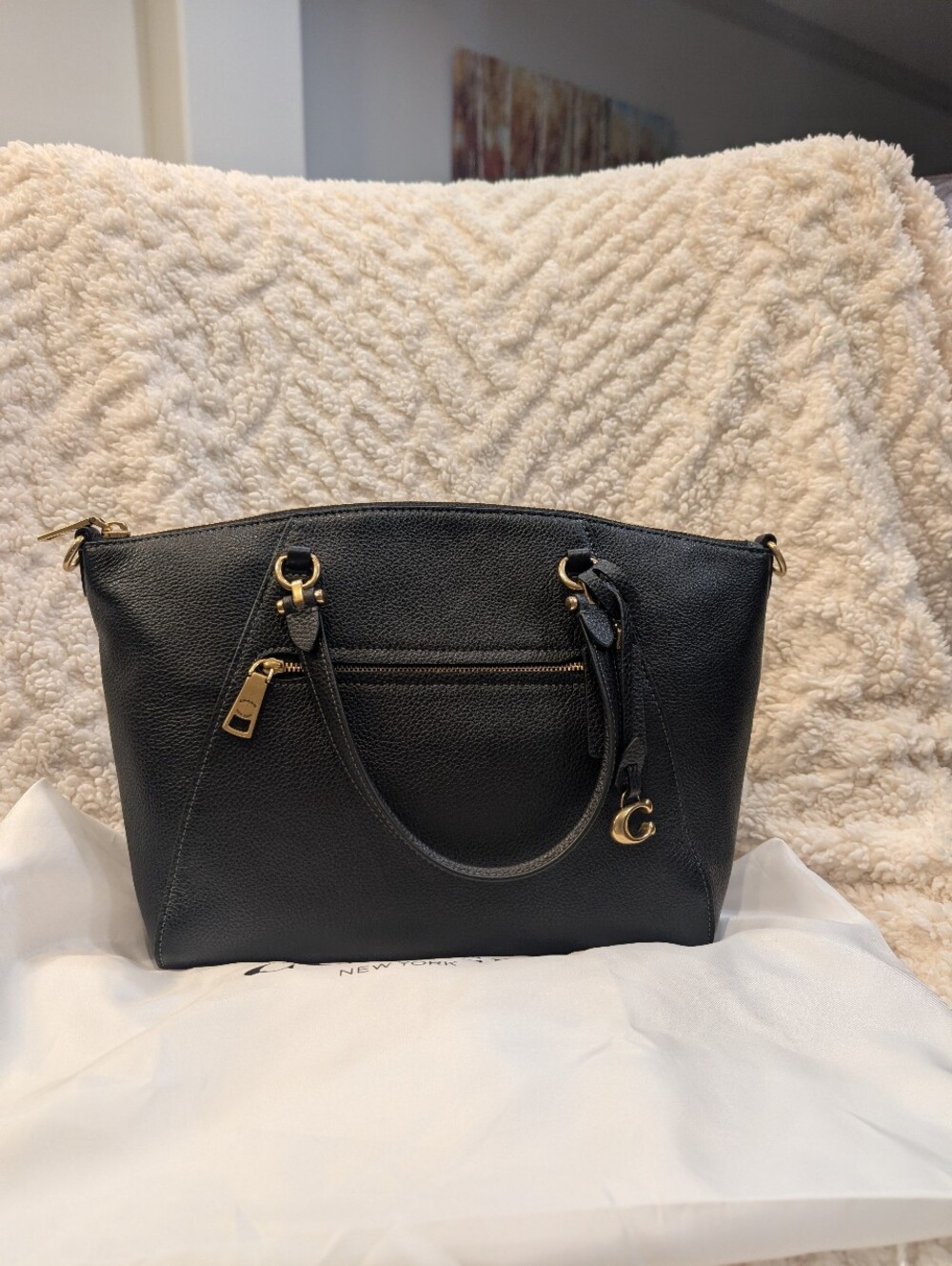 Coach Bella Leather Satchel